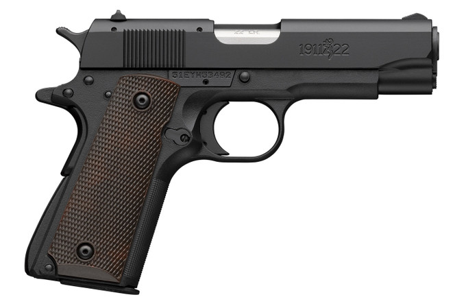 Browning Browning 1911-22 A1 Semi-Auto Pistol - 22 LR, Matte Black Finish, 10+1 Capacity 051064490