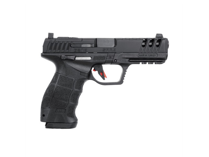 SAR Firearms SAR Firearms SAR9 Gen 3 9mm Semi-Auto Pistol with Tritium Night Sights and Black Cerakote Finish SAR9G3BL
