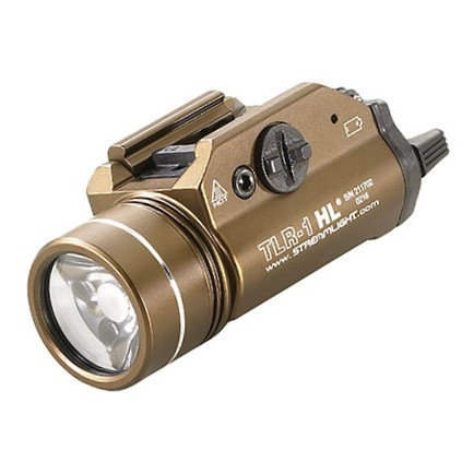 Streamlight TLR-1HL 1000LM BROWN WEAPONLGT 69267
