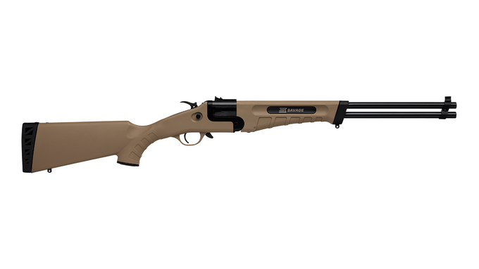 Savage Arms Savage Arms Model 42 Takedown Combo Rifle in 410 Bore / 22 Magnum with Synthetic Flat Dark Earth Stock 23003