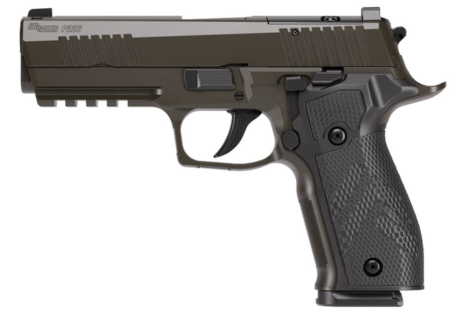 SIG SAUER SIG SAUER P226X Legion 9mm Semi-Auto Pistol with 10+1 Capacity and Legion Gray Finish 226X-9-LEGION-10