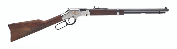 Henry Repeating Arms Henry Repeating Arms H4 American Beauty 22LR Lever Action Rifle with Engraving and Walnut Stock H004AB