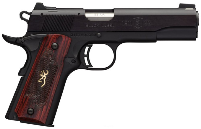 Browning Browning Black Label 1911-22 Medallion Semi-Auto Pistol in 22 LR with 10-Round Capacity 051851490