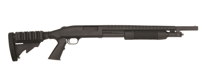 Mossberg Mossberg 500 Tactical Persuader 12 Gauge Pump Action Shotgun with Collapsible Stock and Matte Finish 52440