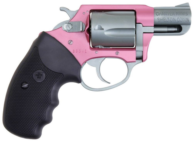 Charter Arms Charter Arms Pink Southpaw .38 Special Revolver with 5-Round Capacity 93830