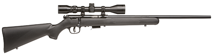 Savage Arms Savage Arms 93 FXP Bolt Action Rifle with 22 Magnum Caliber and 3-9x40 Scope 91806