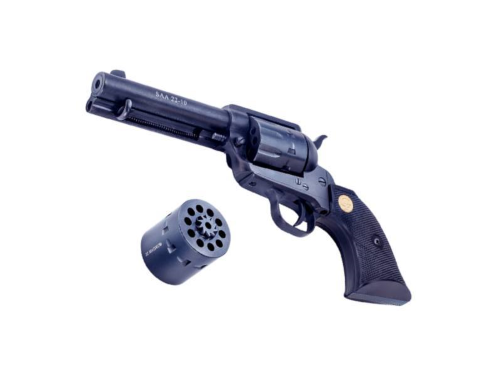 Chiappa Firearms Chiappa Firearms 1873-22 Single-Action Revolver - .22 LR & .22 Magnum, Black Finish, 10-Round Capacity CF340.160D