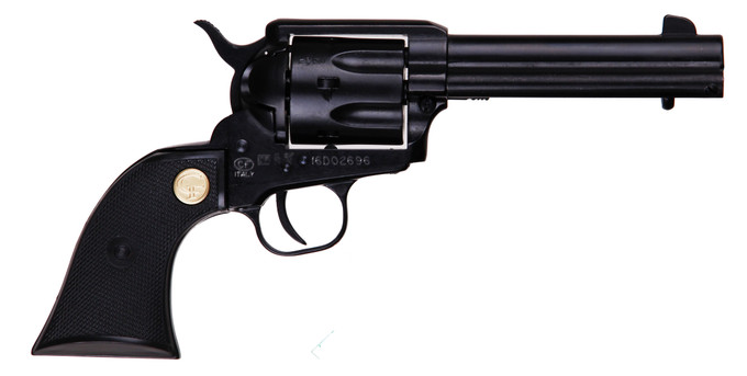 Chiappa Firearms Chiappa Firearms 1873-22 Single-Action Revolver - 22 LR & 22 Magnum, Black Finish CF340.250D