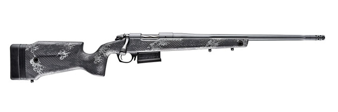 Bergara Bergara Crest .300 PRC Bolt Action Rifle with Carbon Fiber Stock and Sniper Gray Cerakote Finish B14LM7518