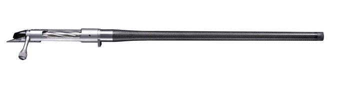 Bergara Bergara Premier Series Barreled Action in 25 Creedmoor - Raw Stainless and Carbon Finish BPBA34-25CM