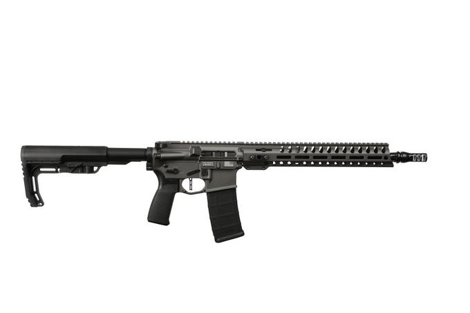 POF USA POF USA Minuteman 300 Blackout Rifle with Tungsten Cerakote Finish and 13-Inch Renegade Rail 02049