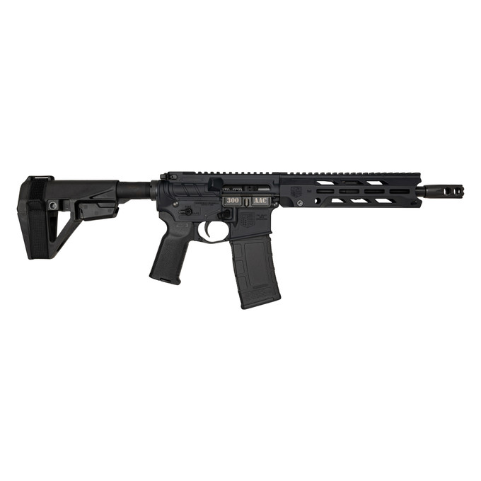Diamondback Firearms Diamondback Firearms Obsidian DB15 Pistol in 300 AAC Blackout with Folding SB Tactical SBA5 Brace DB1984B001