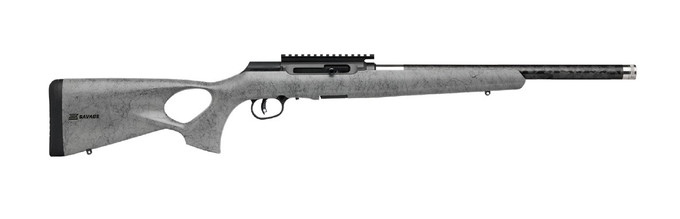 Savage Arms Savage Arms A22 Timberlite Thumbhole 22 LR Rifle with Carbon Fiber Barrel and Satin Blued Finish 47253