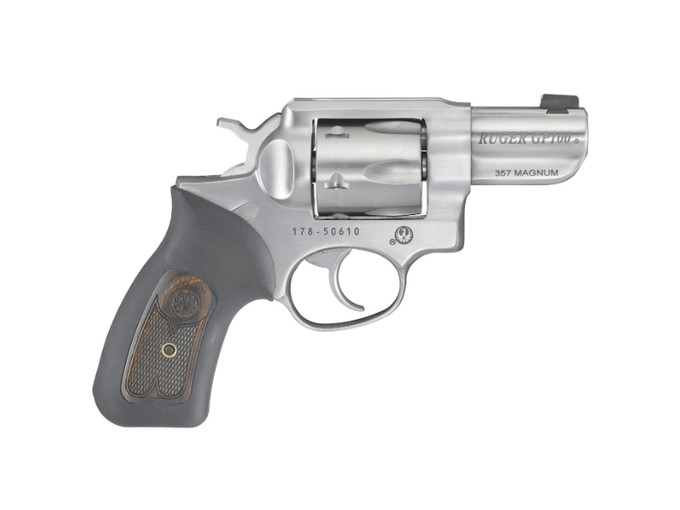 GP100 357MAG SS 2.5" BRASS FS 1763