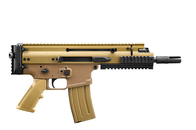 SCAR 15P 5.56MM FDE 7.5" 10+1 38-101245