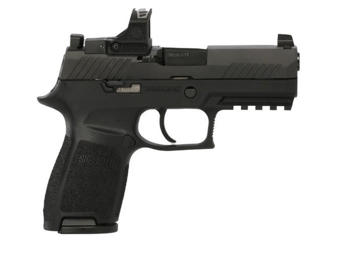 P320 CMPCT 9MM NIT 15+1 ROMRS# 320C-9-BSSP-RS