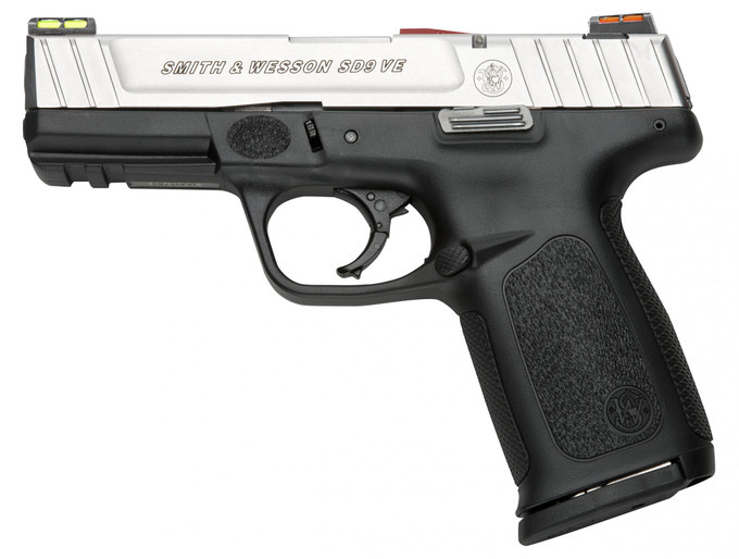 SD9VE 9MM 10+1 4" SS HI-VIZ 11907