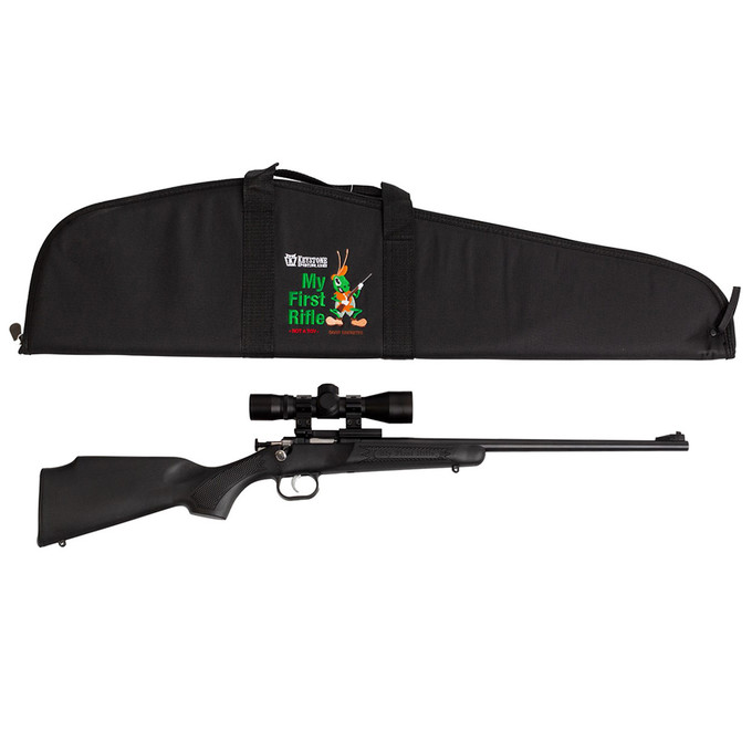 CRICKETT 22LR BL/BLK SCP/CASE KSA2240BSC