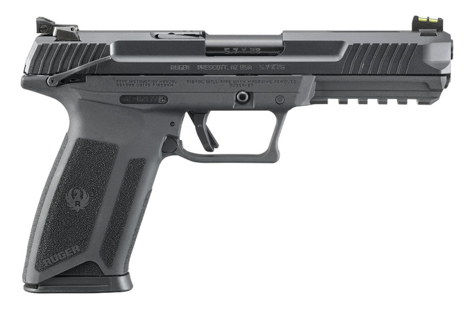 RUGER-57 5.7X28 BLK 5" 20+1 AS 16401