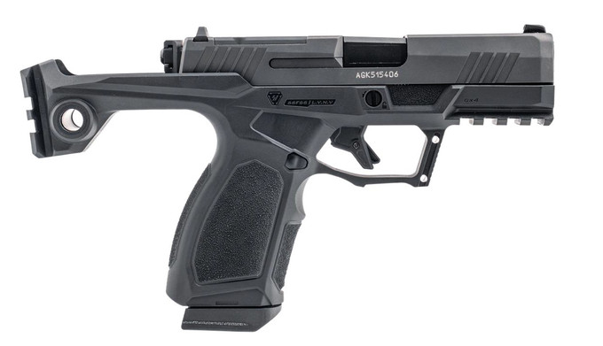 GX4 9MM BLK 3.7" 10+1 OR SI 1-GX4CRP941-10SI