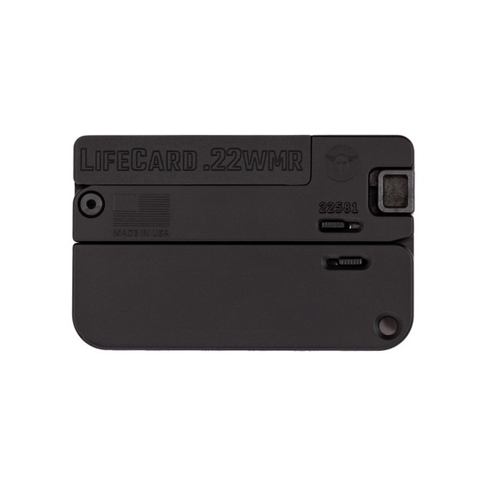 LIFECARD 22MAG BLACK/BLACK LC2