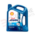 Shell Advance 4T AX7 10W40 Synthetic 4 Stroke Motorcycle engine oil - 4Ltr engin