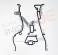 FOR VAUXHALL CORSA ASTRA MERIVA 1.2 1.4 Z12XEP Z14XEP TIMING CHAIN COVER GASKET