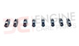 Peugeot 1.4 & 1.6 HDi 8v DV4 & DV6C Set of 8 Rocker Arms & Hydraulic Lifters