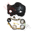 FORD 2.4 TDCi JXFA TIMING CHAIN KIT + TIMING COVER TRANSIT MK6 RWD DIESEL ENGINE