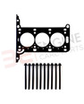 HEAD GASKET SET & BOLTS AGILA CORSA 1.0 Z10XEP 03 on C D TWIN PORT VAUXHALL OPEL