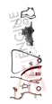TIMING CHAIN KIT WATER PUMP A12XER A14XER A12XEL A14NEL A14NET B14NET ASTRA CORS