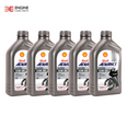 Shell Advance Ultra 4T 15W-50 Fully Synthetic Motorcycle Oil 5 Litre 5L (1L X 5)