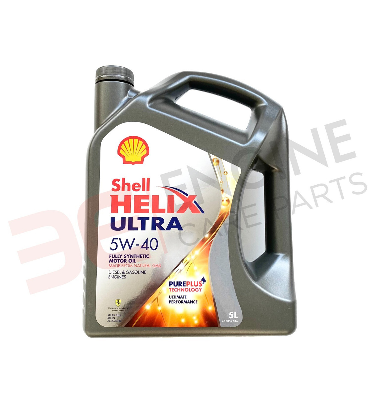 Shell Helix Ultra 5W-40 5W40 Fully Synthetic Engine Oil - 5 Litres 5L