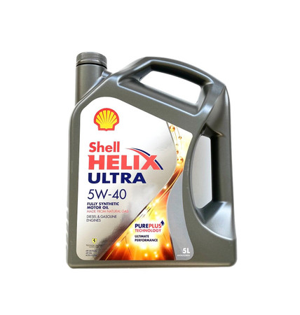 Shell Helix Ultra 5W-40 5W40 Fully Synthetic Engine Oil Acea - 5 Litres 5L