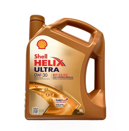 Shell Helix Ultra ECT Acea C2/C3 0W-30 *Fully Synthetic* Engine Oil 5L API SN VW504/50700