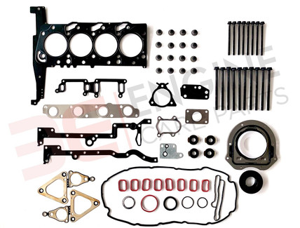 FORD TRANSIT FULL ENGINE HEAD GASKET SET CRANK SEALS HEAD BOLTS 2.4 2006 ON MK7