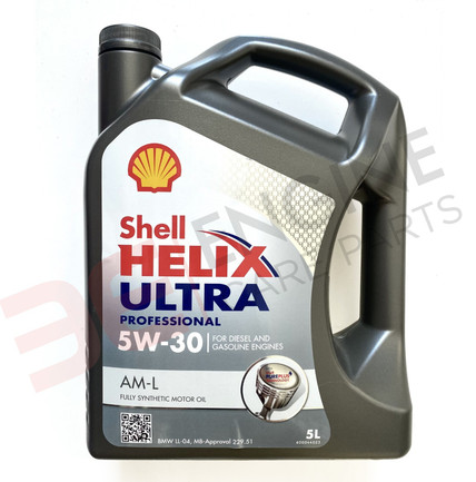 SHELL HELIX ULTRA - 5W30 - C3 - 5L - FULLY SYNTHETIC **BMW LL04** ENGINE OIL