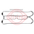 Vauxhall Z20LEH | Z20LER | Z20LET | Astra VXR | ELRING Rocker Cover Gasket Set