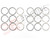 MINI R55 R56 R57 R58 R59 R60 2.0 DIESEL ENGINE N47 PISTON RINGS SET N47C20A -STD