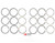 MINI R55 R56 R57 R58 R59 R60 2.0 DIESEL ENGINE N47 PISTON RINGS SET N47C20A -STD