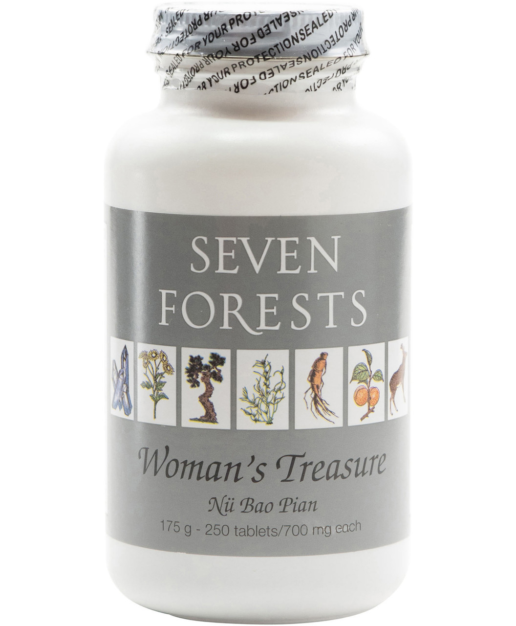 限定1‼️生涯押し寄せる富と人生の覇者 treasurebottle✨ Seven Forests Womans Treasure | 250 Tablets