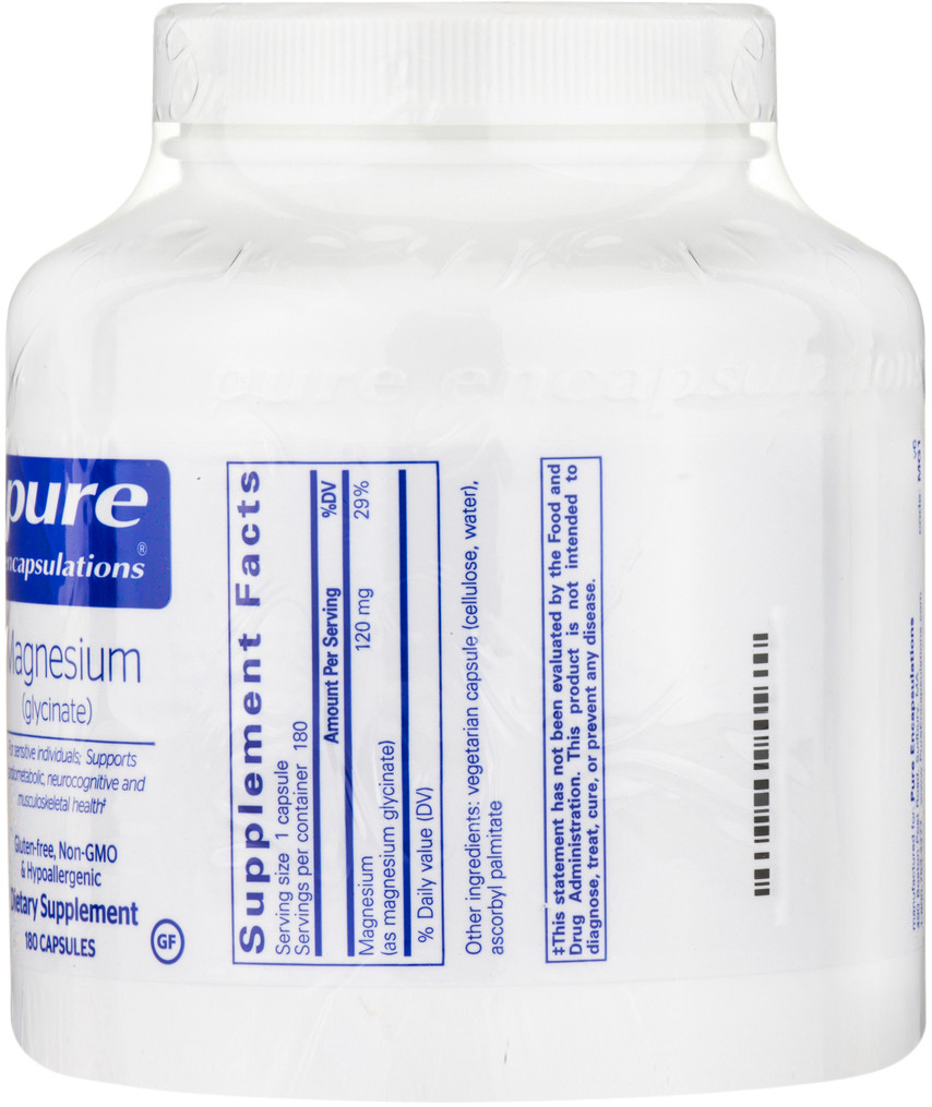 Magnesium (Glycinate) by Pure Encapsulations