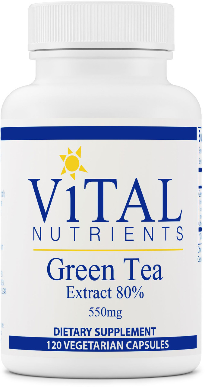 Green Tea Extract 60 capsules 550 milligrams by Vital Nutrients