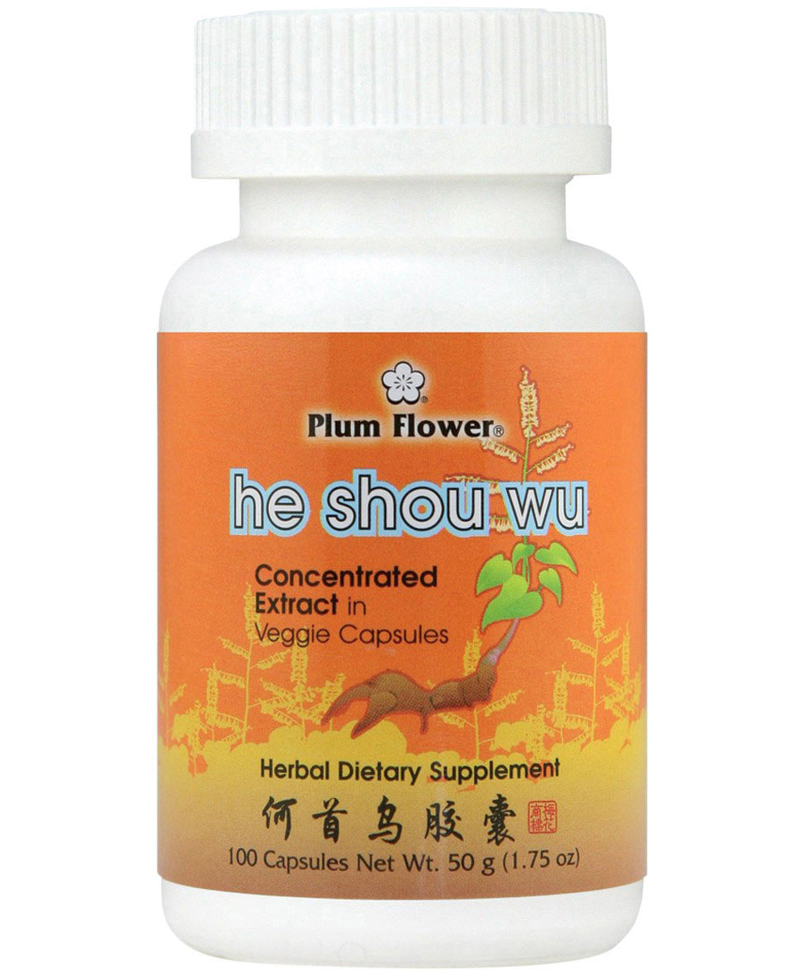 He Shou Wu Capsules by Plum Flower