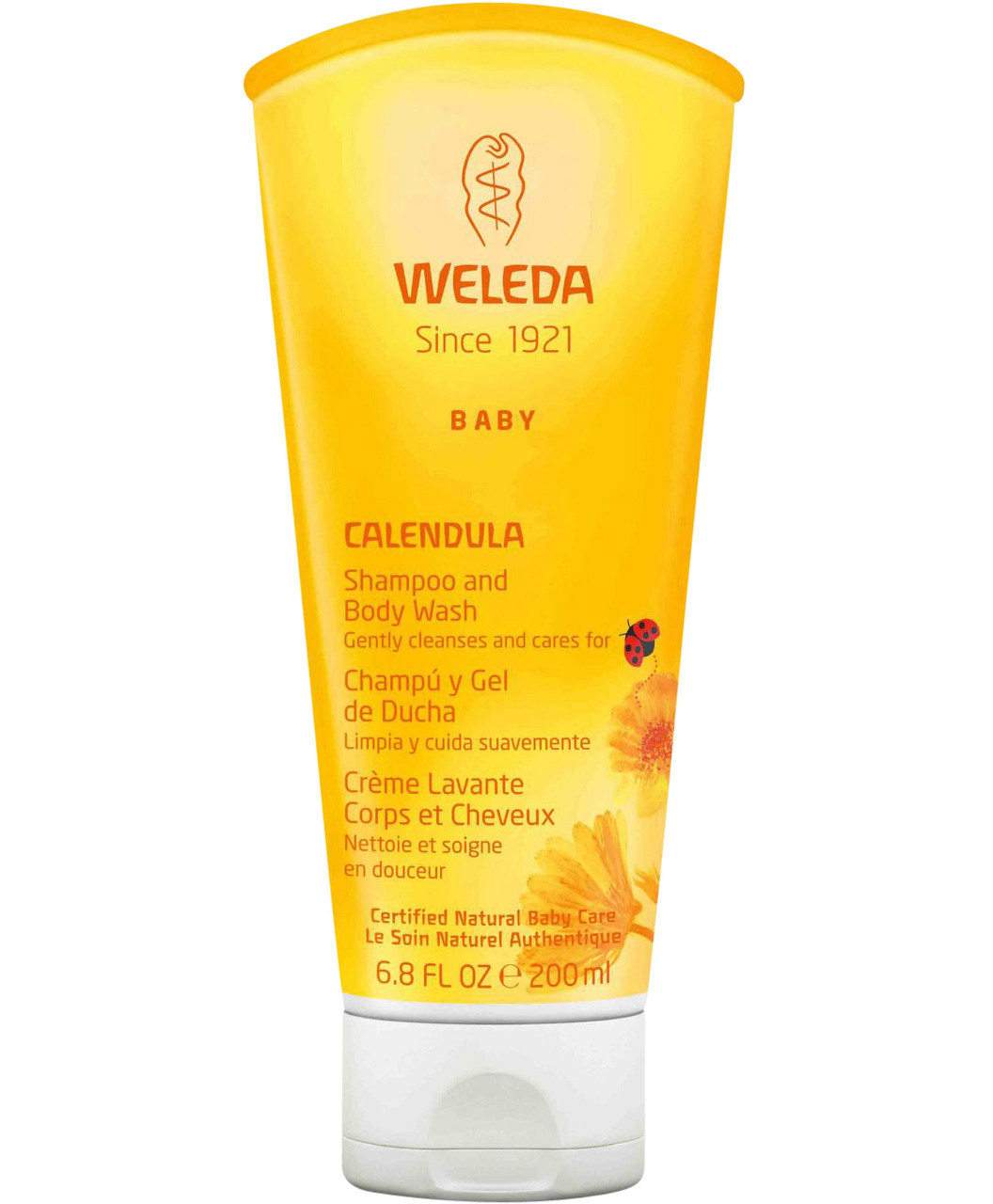 CHAMPU Y GEL DE CALENDULA BEBE WELEDA 200ml