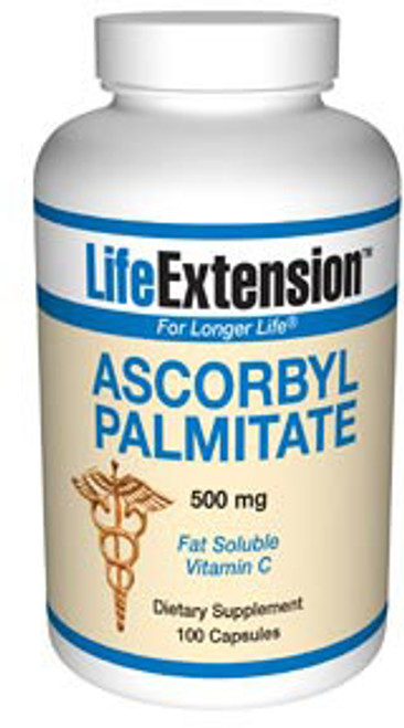 Ascorbyl Palmitate 100 capsules 500 milligrams