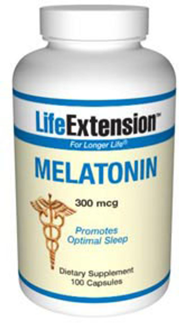 Melatonin 100 capsules 300 micrograms