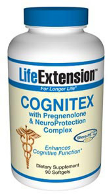Cognitex w Pregnenolone w Neuroprotection Complex 90 soft gelcaps