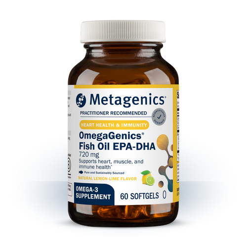 OmegaGenics Fish Oil EPA-DHA 720 mg 60 softgels OmegaGenics Fish Oil EPA-DHA 720 mg 60 softgels