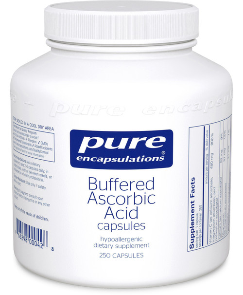 Buffered Ascorbic Acid Capsules 250 veggie capsules